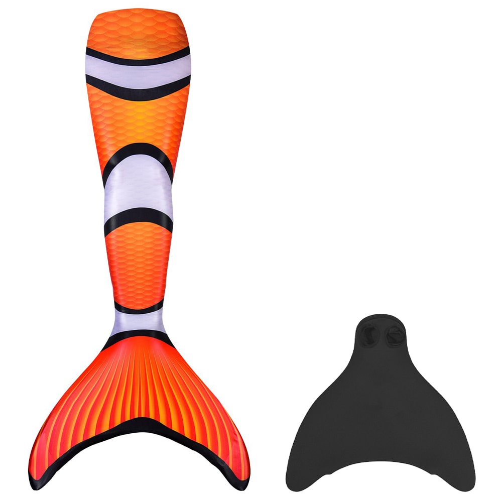 Nemo mermaid tail with flipper